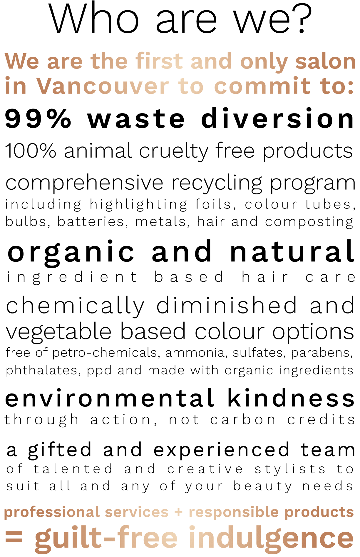 99 percent waste diversion